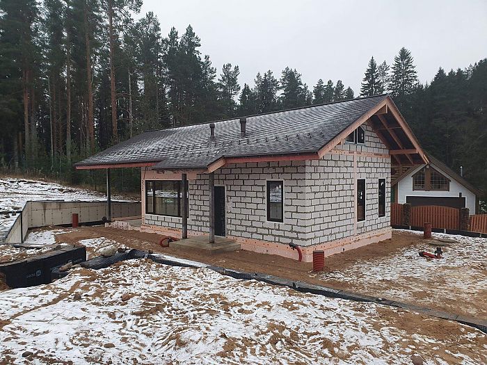 строительство бани из газобетона строительство бани из газобетона